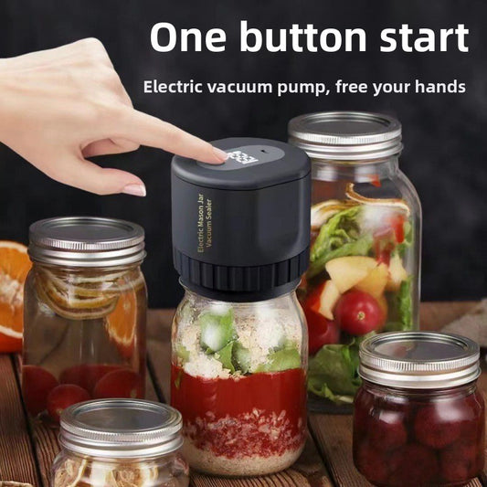 FreshSeal™ Electric Mason Jar Vacuum Sealer