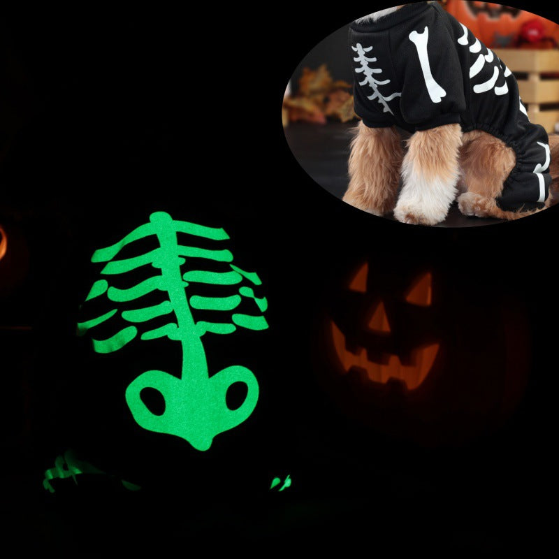GlowBones™ Halloween Dog Costume