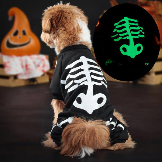 GlowBones™ Halloween Dog Costume