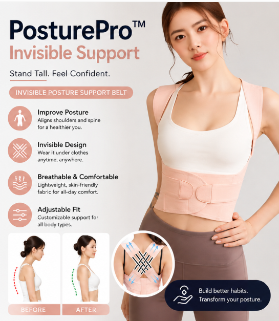 PosturePro™ Invisible Support