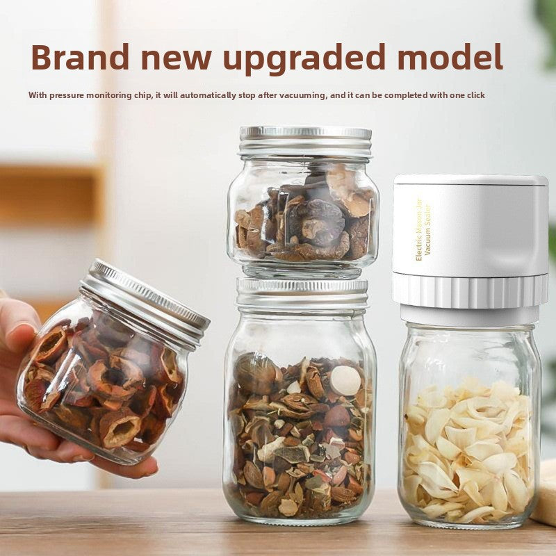 FreshSeal™ Electric Mason Jar Vacuum Sealer