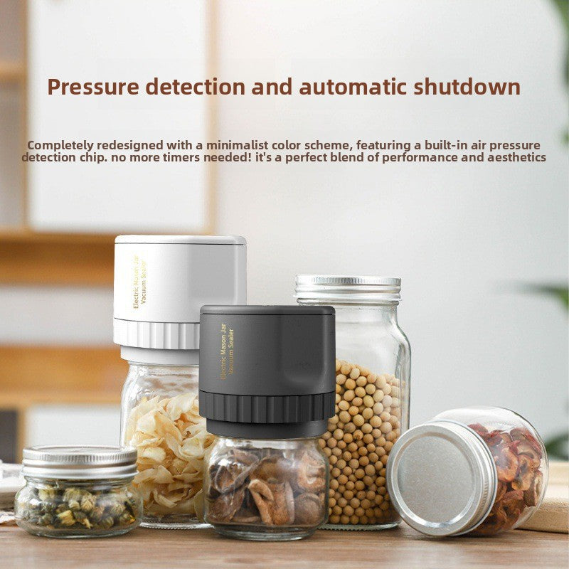 FreshSeal™ Electric Mason Jar Vacuum Sealer