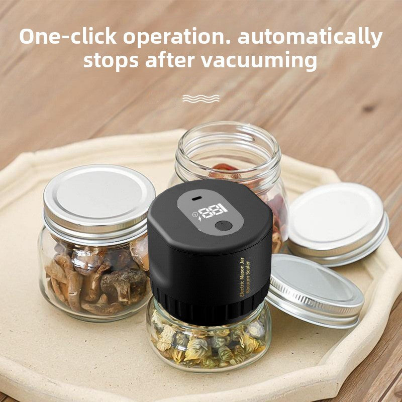 FreshSeal™ Electric Mason Jar Vacuum Sealer